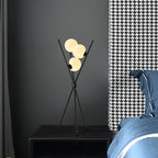 LunaGlow 3D Mond Vloerlamp modern ontwerp met statief LED!