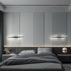 Moderne LED Wandlamp: Zwart/Gouden Acryl Kamerversiering Lamp