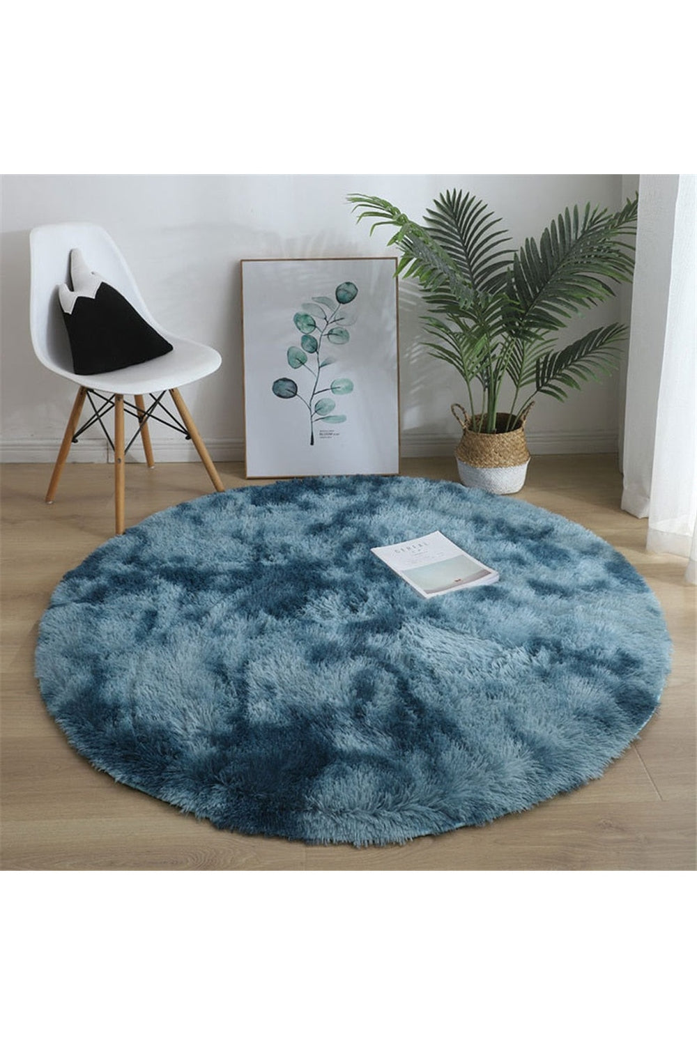 Fluffy Rond Tapijt