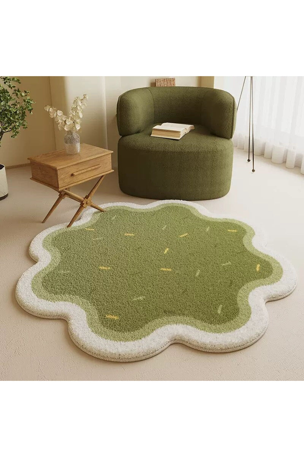 Bloemdecoratietapijt