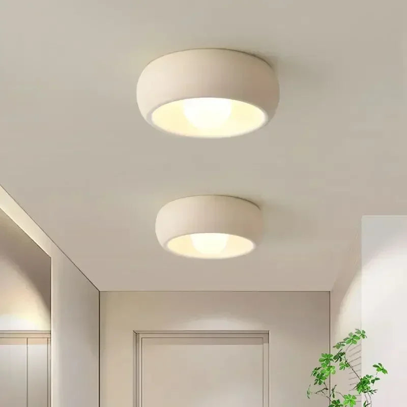 Japanse Wabi-Sabi Ronde Plafondlamp LED