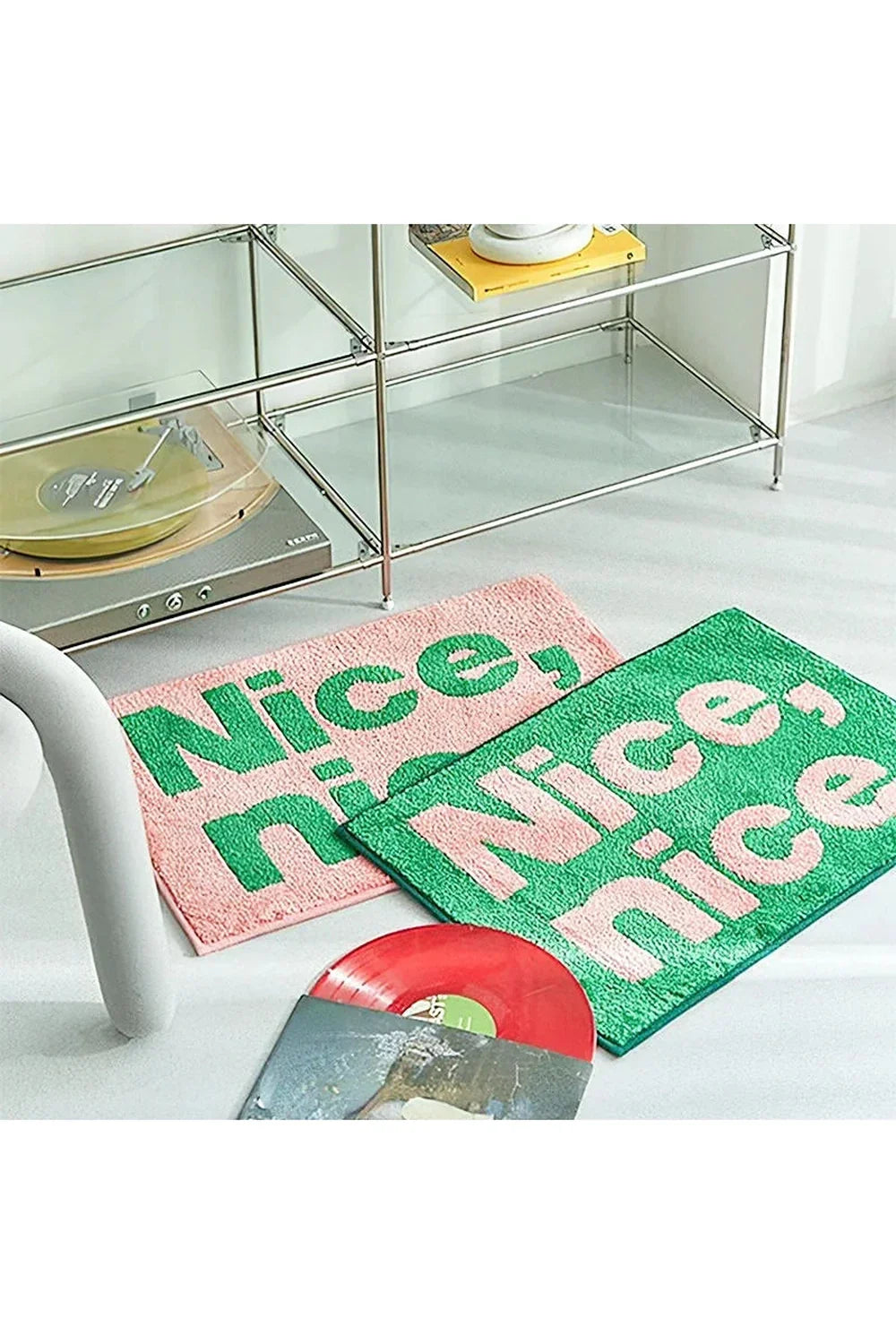 minimalistische vloerkleed