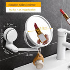 All-Angle Elegance 3X Vergrotende Wandspiegel | Avosian