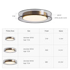 Moderne Ronde Plafondlamp LED Dimbaar