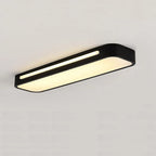 Minimalistische LED plafonnière van ijzer en acryl