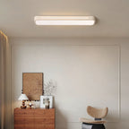 Minimalistische LED plafonnière van ijzer en acryl