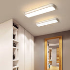 Minimalistische LED plafonnière van ijzer en acryl