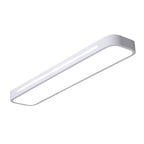 Minimalistische LED plafonnière van ijzer en acryl