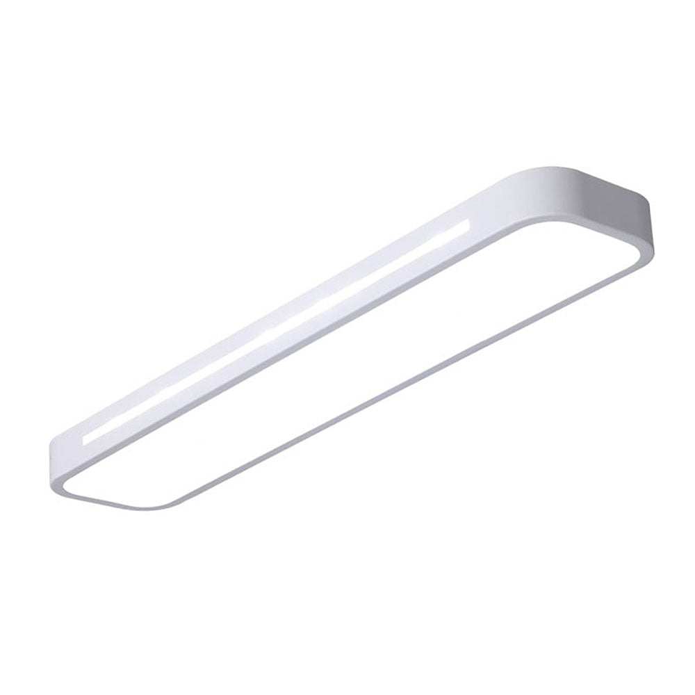 Minimalistische LED plafonnière van ijzer en acryl