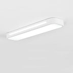 Minimalistische LED plafonnière van ijzer en acryl