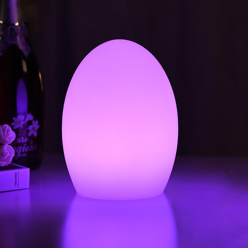 RGB ABS eivormige LED decoratieve tafellamp