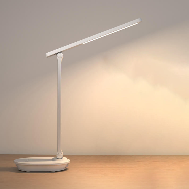 Moderne dubbel opvouwbare oogverzorging draadloze oplaadbare LED bureau lamp