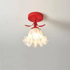 Mini Bloem Plafondlamp - Luxe Mini Pendellicht voor Tijdloze Sfeer