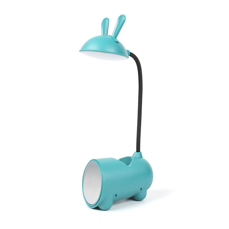 Cartoon Kreativ Konijnen LED Touch USB Penhouder Bureaulamp