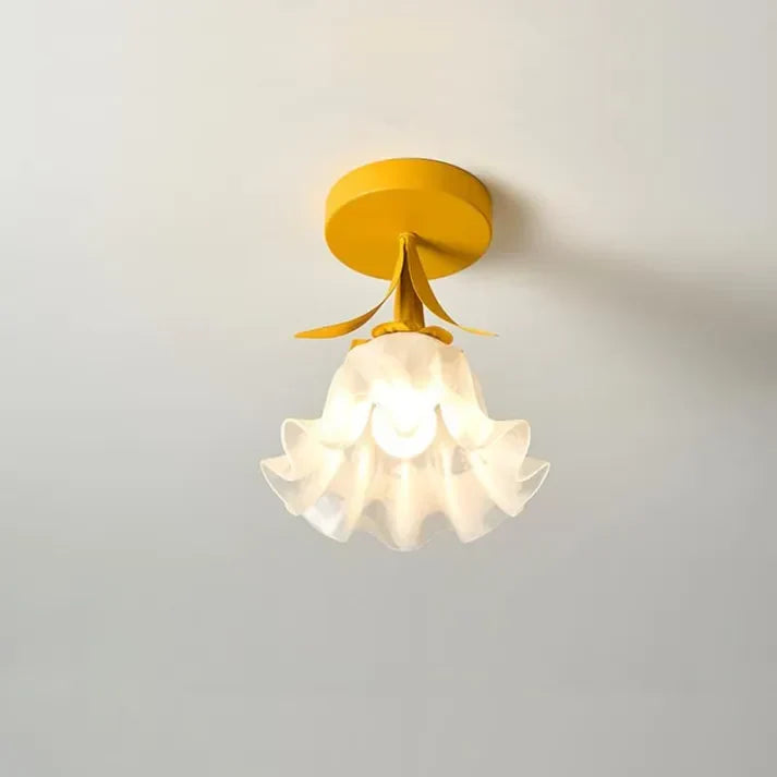 Mini Bloem Plafondlamp - Luxe Mini Pendellicht voor Tijdloze Sfeer