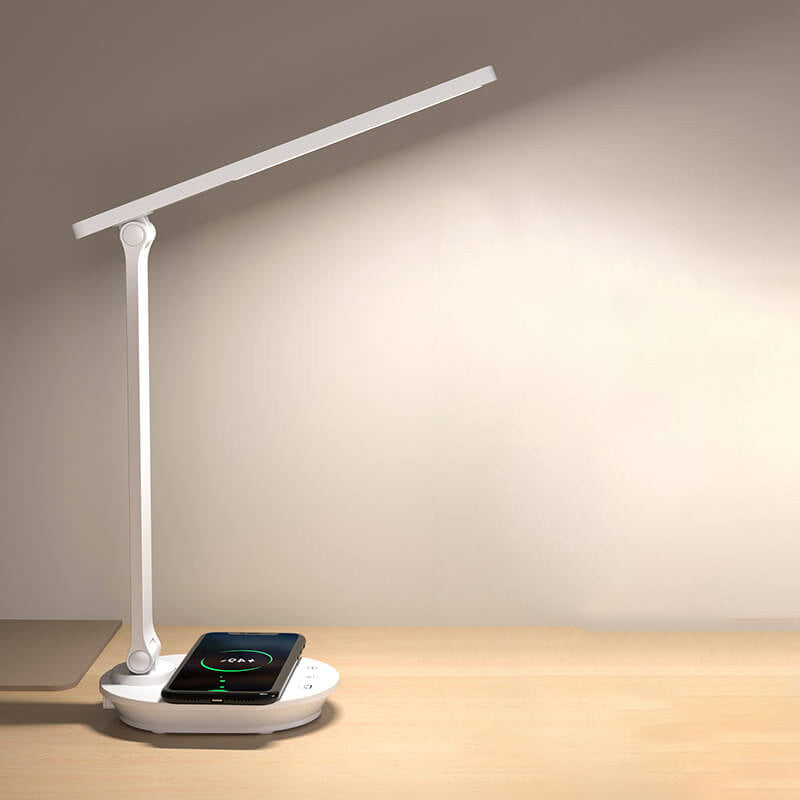 Moderne dubbel-vouwbare oogverzorging draadloze oplaadbare LED bureau lamp