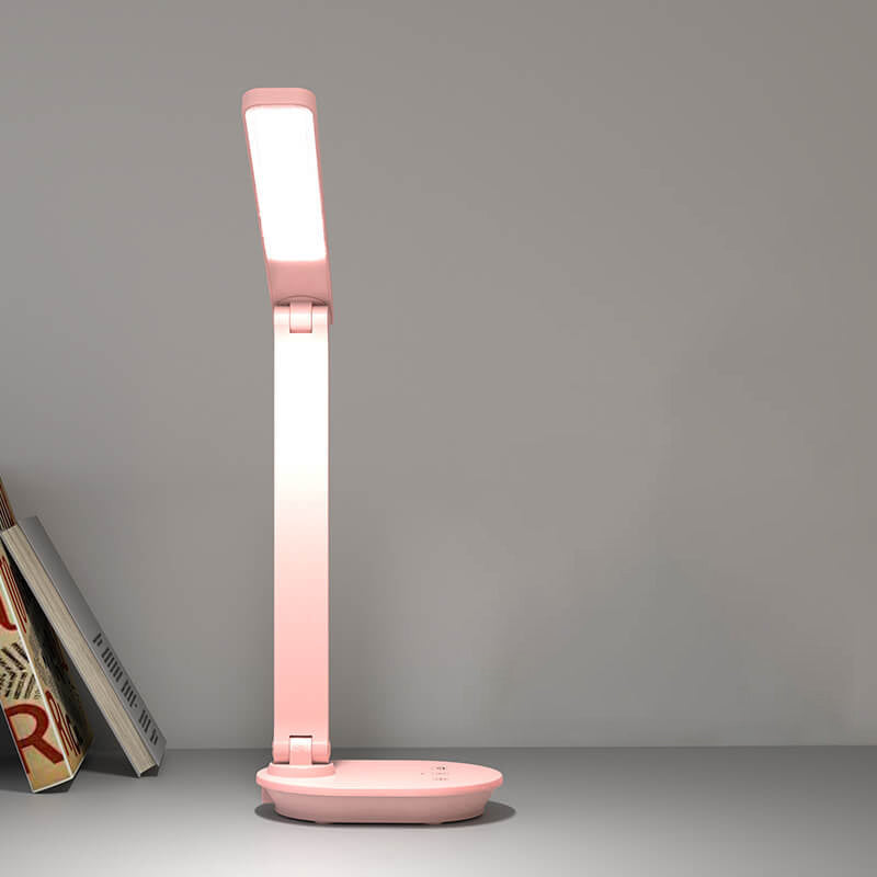 Moderne dubbel-vouwbare oogverzorging draadloze oplaadbare LED bureau lamp