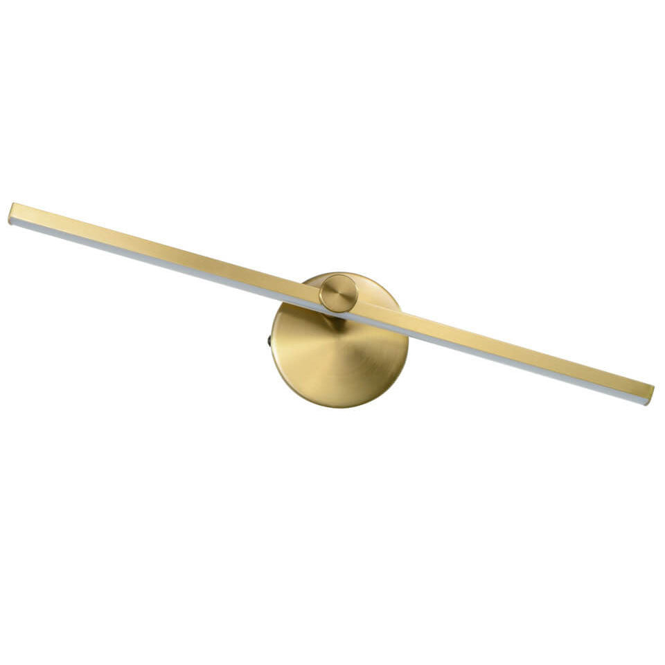 Nordic Minimalist Aluminium Lange Bar Schakel LED Spiegel Wandlamp | Avosian