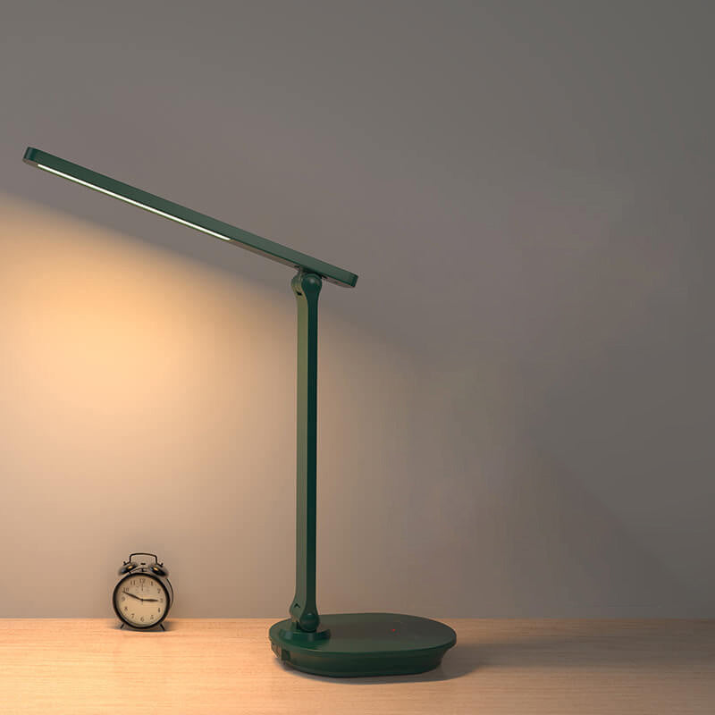 Moderne dubbel-vouwbare oogverzorging draadloze oplaadbare LED bureau lamp