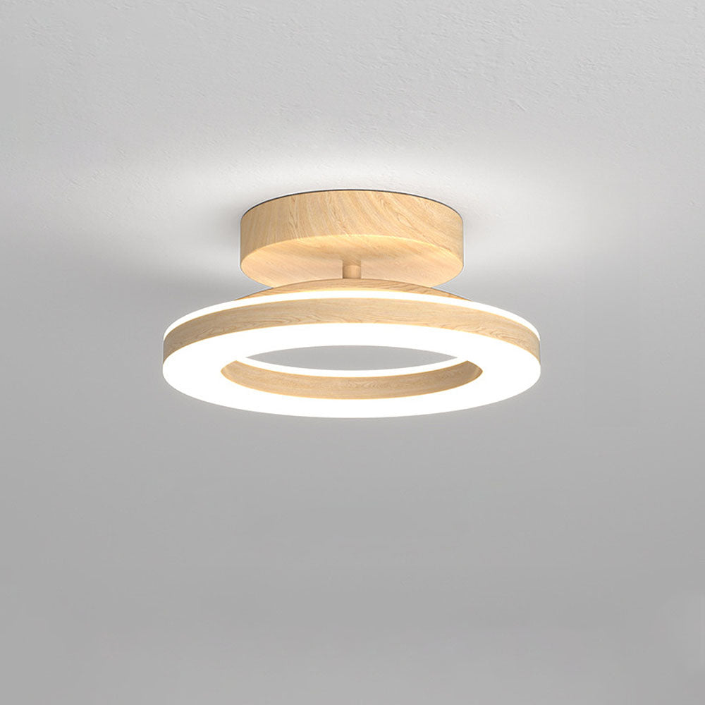 Ronde plafondlamp LED acryl voor gang en entree
