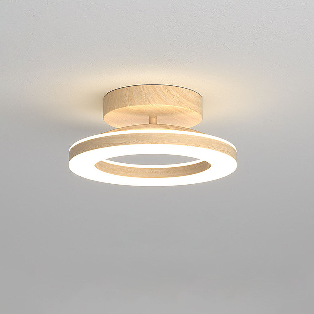 Ronde plafondlamp LED acryl voor gang en entree