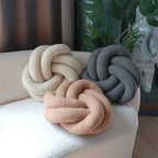Nordic Cotton Boucle Knoop Kussen | Avosian