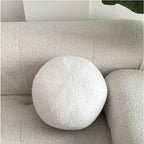 Nordic Bouclé Abstract Kussen – Minimalistische Pluche Kussen | Avosian
