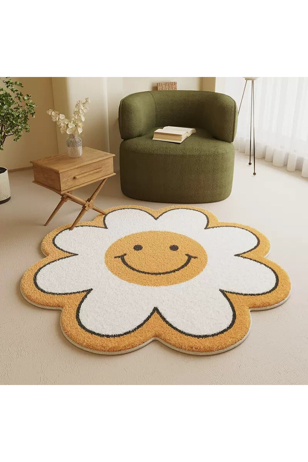 Bloemdecoratietapijt