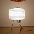 Japanse creatieve papieren vloerlamp met tripod