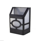 Zonnewandlamp met LED - Moderne buitenverlichting voor tuin & terras, wandlampen