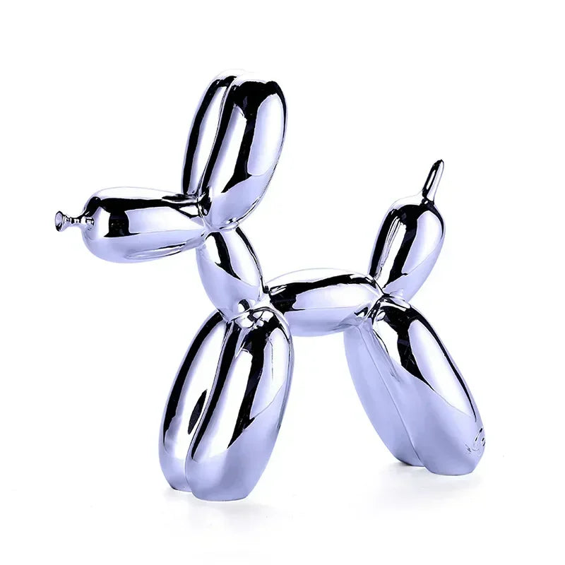 Nordic Balloon Dog Sculptuur Hars Dier Ornament Kunst Sculpturen en Figuren Ambacht Thuis Decoratie Kamer Bureau Accessoires
