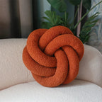 Nordic Cotton Boucle Knoop Kussen | Avosian