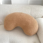 Nordic Bouclé Abstract Kussen – Minimalistische Pluche Kussen | Avosian