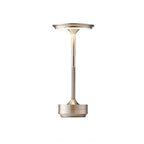 Draadloze oplaadbare moderne Aura-tafellamp met touchbediening | Draadloos LED-licht voor moderne bijzettafels en bureaus | Minimalistische tafellamp