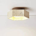 Wabi Sabi Travertin LED Plafondlamp