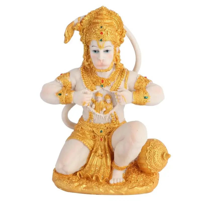 1 stuk Hanuman Boeddha Aap God Beeld Zuidoost-Aziatische Stijl Thuis Scultuur Heer Hanuman Standbeeld Boeddha Figur Ornament
