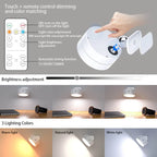 USB Magnetische Touch- en Afstandsbedienings-Scheinwerfer