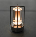 Draagbare draadloze LED-lantaarn met oplaadstation