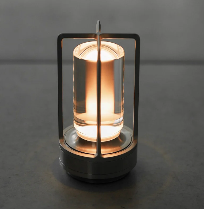 Oplaadbare draadloze LuxuryGlow tafel lamp - Elegante draadloze lamp voor elke stemming