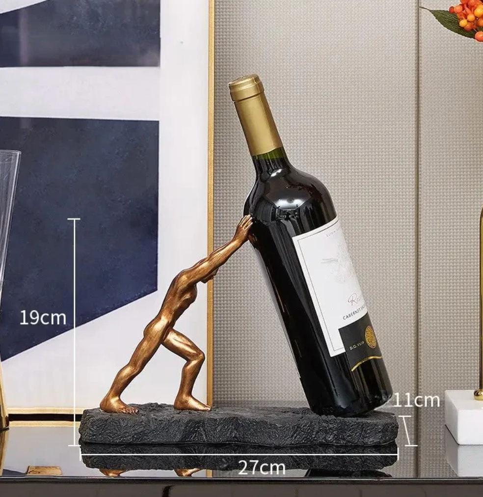 Wijnfleshouder - VinoLux - Premium ontwerp - Luxueuze blikvanger