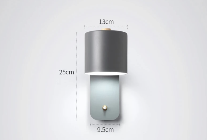 Frendor - Moderne LED-Wandlampen met schakelaar Interieur Wooncultuur Verlichting