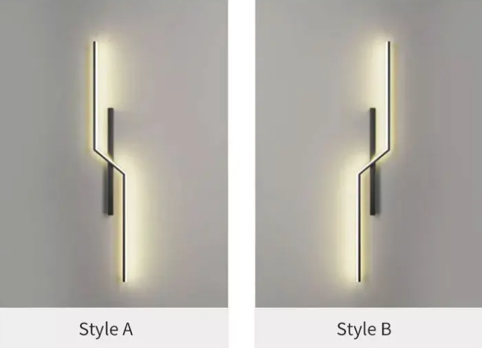 Lines Kreativ LED Modern Minimalistische Wandlamp Decoratieve Wandverlichting Verlichting