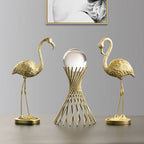 Nordic Flamingo Beeld Figuren Standbeeld Sculptuur Woonkamer Kantoor Bruiloft Feest Ornamenten Huisdecoratie Decoratie Accessoires
