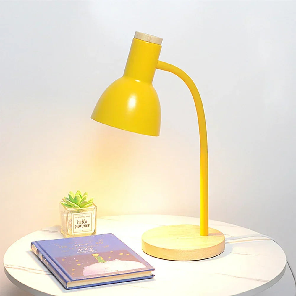 Herfst- en winterverlichting | Noord-Europese creatieve houtsnijwerk ijzeren LED-bureau lamp - Moxie