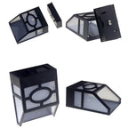 Zonnewandlamp met LED - Moderne buitenverlichting voor tuin & terras, wandlampen