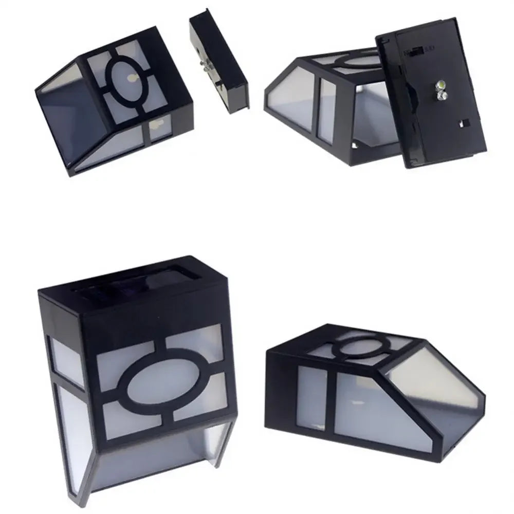 Zonnewandlamp met LED - Moderne buitenverlichting voor tuin & terras, wandlampen