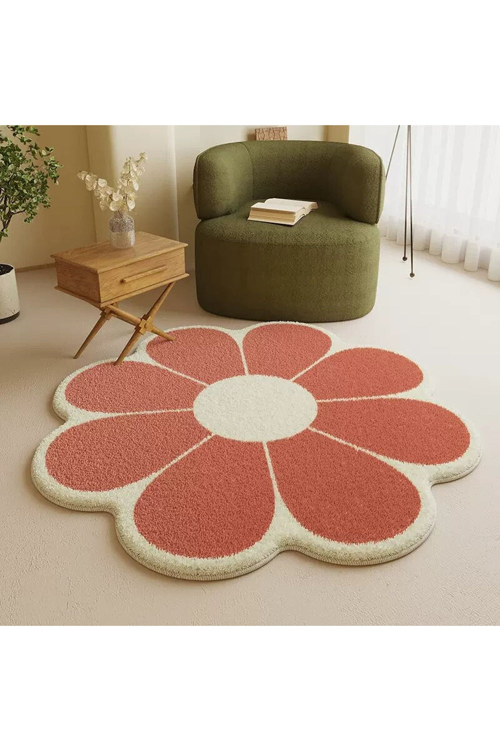 Bloemdecoratietapijt