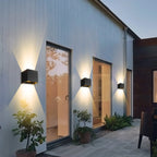 GlowCube LED Wandlamp | Verstelbare Helderheid & Draadloos Ontwerp voor Thuis/Kantoor