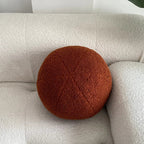 Nordic Bouclé Abstract Kussen – Minimalistische Pluche Kussen | Avosian
