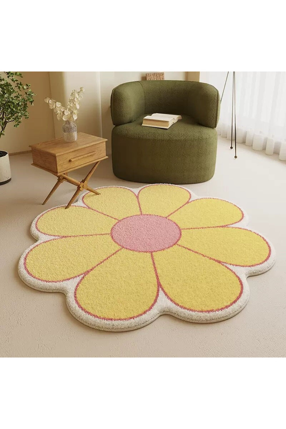 Bloemdecoratietapijt